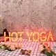 Hot Yoga Red Neon Sign