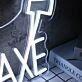 Kiss My Axe White Neon Sign