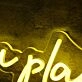 You Play Too Much Yellow Neon Sign