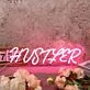 Hustler Red Custom Neon Sign