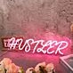 Hustler Red Custom Neon Sign