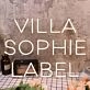 VILLA SOPHIE LABEL Yellow Neon Sign