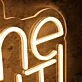 Be The Light Yellow Neon Sign