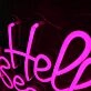 Hello Beautiful Pink Neon Sign