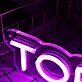 Torches Pink Neon Sign