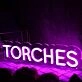 Torches Pink Neon Sign
