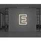 Neon Letter E