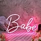 Babe Red Custom Neon Sign