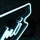 Miami White Neon Sign