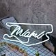 Miami White Neon Sign