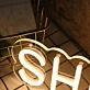 SHHM Yellow Neon Sign