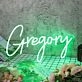 Gregory Green Neon Sign