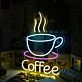 A Cup Of Coffee Custom Neon Sign