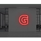 Neon-Letter G
