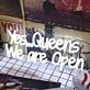 Yes Queens We Are Open White Neon Sign