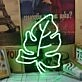 Green Leave Custom LED Neon Sign