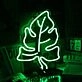 Green Leave Custom LED Neon Sign