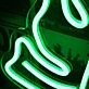 Green Leave Custom LED Neon Sign