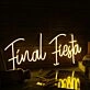 Final Fiesta Neon Sign