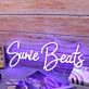Sunie Beats Blue Neon Sign