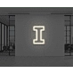 Neon Letter I