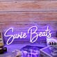 Sunie Beats Blue Neon Sign