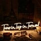 Tune In Tap In Turn On Yellow Neon Sign