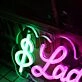 Lady Hustlen Custom Neon Sign