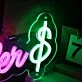 Lady Hustlen Custom Neon Sign