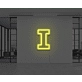 Neon Letter I