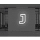 Neon Letter J