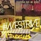 We Strive Yellow Neon Sign