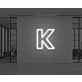 Neon Letter K