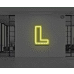 Neon Letter L