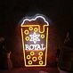 Royal Beer Custom Neon Sign