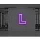 Neon Letter L