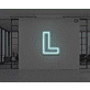 Neon Letter L