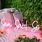 Sam Said So Red Neon Sign