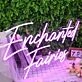 Enchanted Fairies Pink Neon Sign