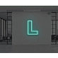 Neon Letter L