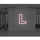 Neon Letter L