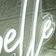Isabelle White Name Neon Sign