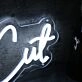 Fresh Cut White Neon Sign