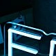 Erick Blue Name Neon Sign