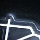Dare To Create White Neon Sign