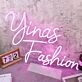 Yinas Fashion purple Custom Neon Sign