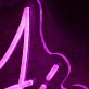 Yinas Fashion purple Custom Neon Sign