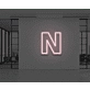 Neon Letter N