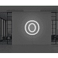 Neon Letter O