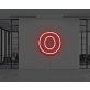 Neon Letter O